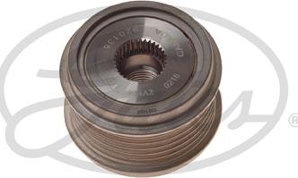 Gates OAP7208 - Pulley, alternator, freewheel clutch www.autospares.lv