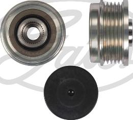 Gates OAP7235 - Pulley, alternator, freewheel clutch www.autospares.lv