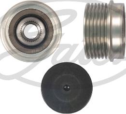 Gates OAP7232 - Pulley, alternator, freewheel clutch www.autospares.lv