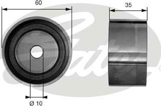 Gates T41040 - Parazīt / Vadrullītis, Zobsiksna autospares.lv