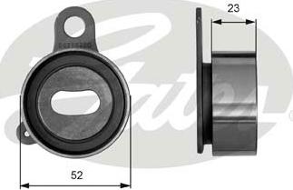 Gates T41066 - Spriegotājrullītis, Gāzu sadales mehānisma piedziņas siksna autospares.lv