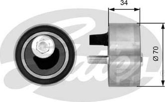 Gates T41063 - Tensioner Pulley, timing belt www.autospares.lv