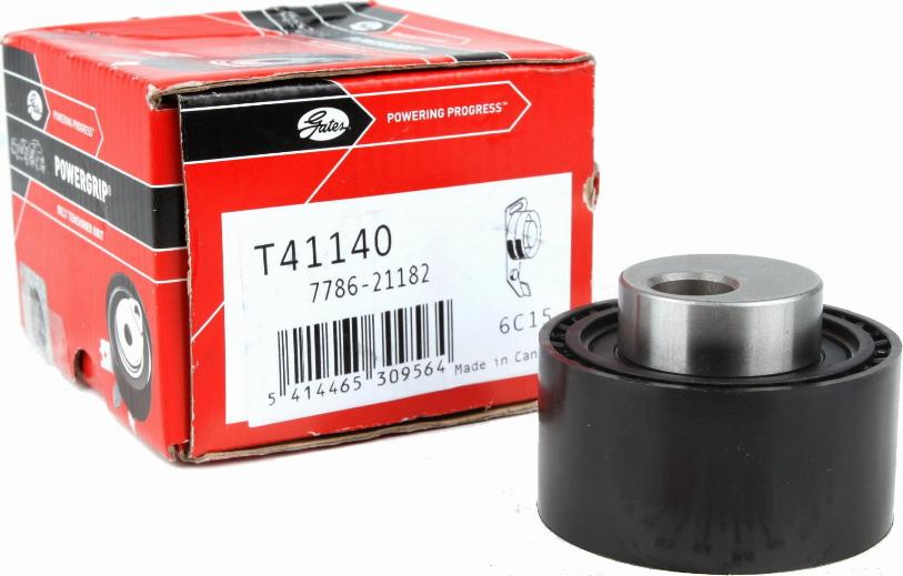 Gates T41140 - Tensioner Pulley, timing belt www.autospares.lv