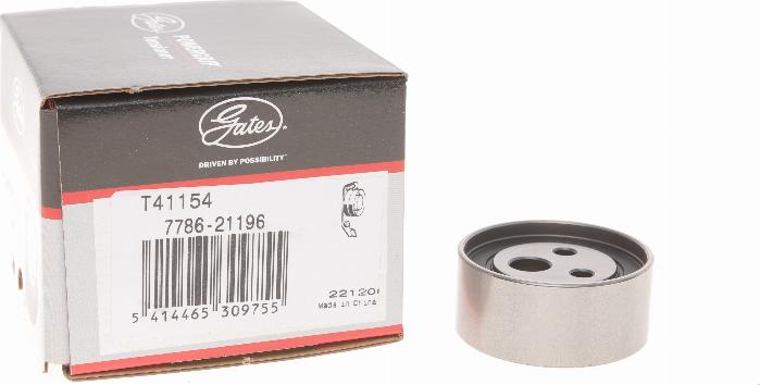 Gates T41154 - Tensioner Pulley, timing belt www.autospares.lv