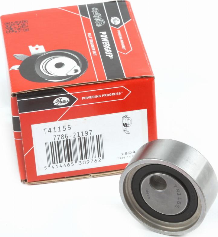 Gates T41155 - Tensioner Pulley, timing belt www.autospares.lv