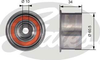 Gates T41226 - Parazīt / Vadrullītis, Zobsiksna www.autospares.lv