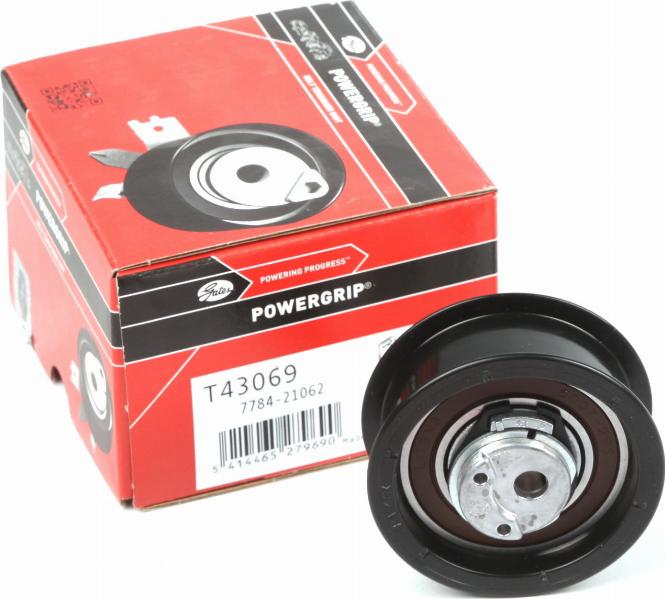 Gates T43069 - Tensioner Pulley, timing belt www.autospares.lv