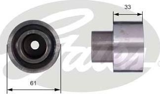 Gates T42055 - Parazīt / Vadrullītis, Zobsiksna www.autospares.lv