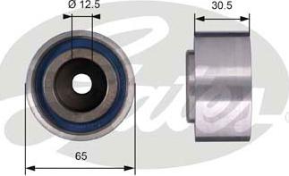 Gates T42061 - Parazīt / Vadrullītis, Zobsiksna www.autospares.lv