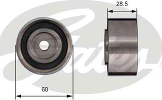 Gates T42003 - Parazīt / Vadrullītis, Zobsiksna www.autospares.lv