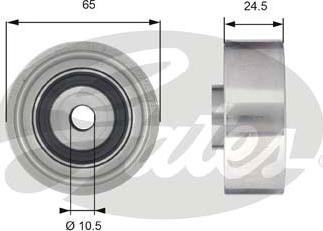 Gates T42190 - Deflection / Guide Pulley, timing belt www.autospares.lv