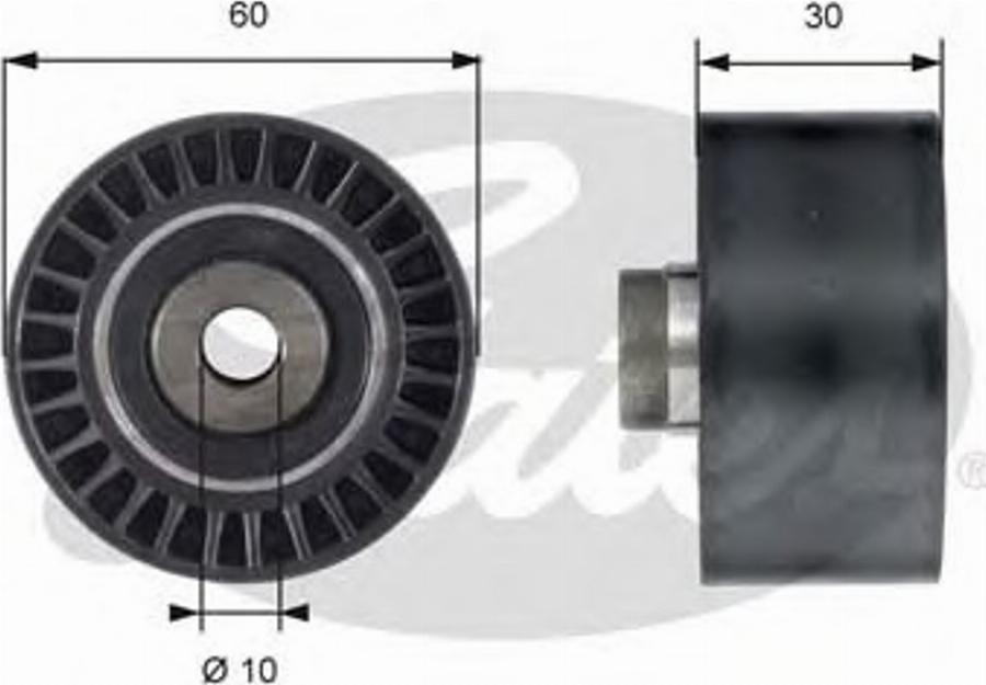 Gates T42161 - Parazīt / Vadrullītis, Zobsiksna www.autospares.lv