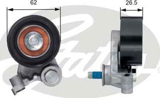 Gates T42134 - Tensioner Pulley, timing belt www.autospares.lv