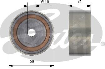 Gates T42137 - Parazīt / Vadrullītis, Zobsiksna www.autospares.lv