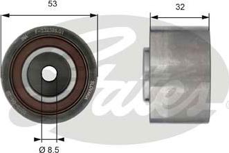 Gates T42179 - Parazīt / Vadrullītis, Zobsiksna www.autospares.lv