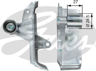 Gates T42313 - Parazīt / Vadrullītis, Zobsiksna autospares.lv