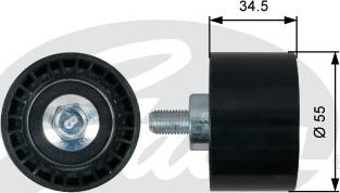 Gates T42218 - Parazīt / Vadrullītis, Zobsiksna www.autospares.lv