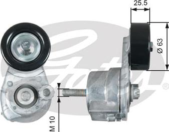 Gates T39160 - Siksnas spriegotājs, Ķīļsiksna autospares.lv