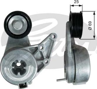 Gates T39349 - Belt Tensioner, v-ribbed belt www.autospares.lv