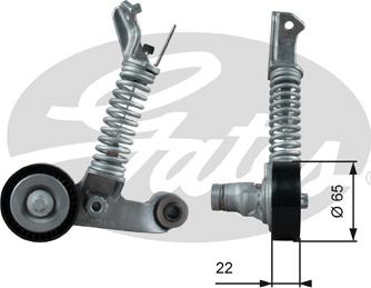 Gates T39373 - Siksnas spriegotājs, Ķīļsiksna autospares.lv