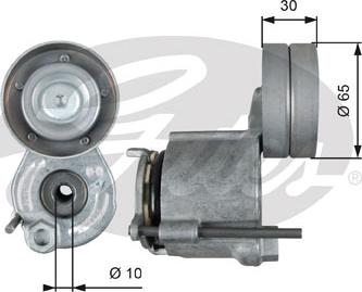 Gates T39267 - Siksnas spriegotājs, Ķīļsiksna www.autospares.lv