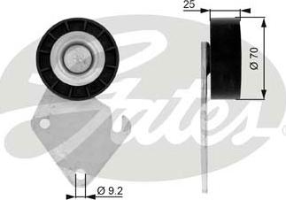 Gates T36068 - Parazīt / Vadrullītis, Ķīļrievu siksna www.autospares.lv