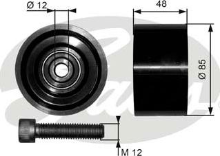 Gates T36111 - Parazīt / Vadrullītis, Ķīļrievu siksna www.autospares.lv