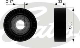 Gates T36257 - Parazīt / Vadrullītis, Ķīļrievu siksna autospares.lv