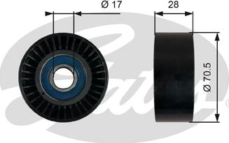 Gates T36759 - Parazīt / Vadrullītis, Ķīļrievu siksna autospares.lv