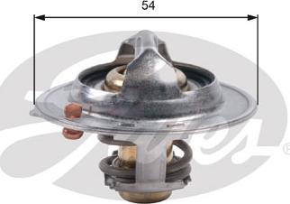 Gates TH45390G1 - Termostats, Dzesēšanas šķidrums www.autospares.lv