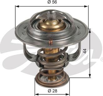 Gates TH48982G1 - Termostats, Dzesēšanas šķidrums www.autospares.lv