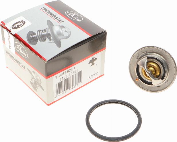 Gates TH48982G1 - Coolant thermostat / housing www.autospares.lv