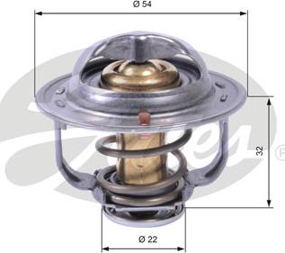 Gates TH42589G1 - Termostats, Dzesēšanas šķidrums www.autospares.lv