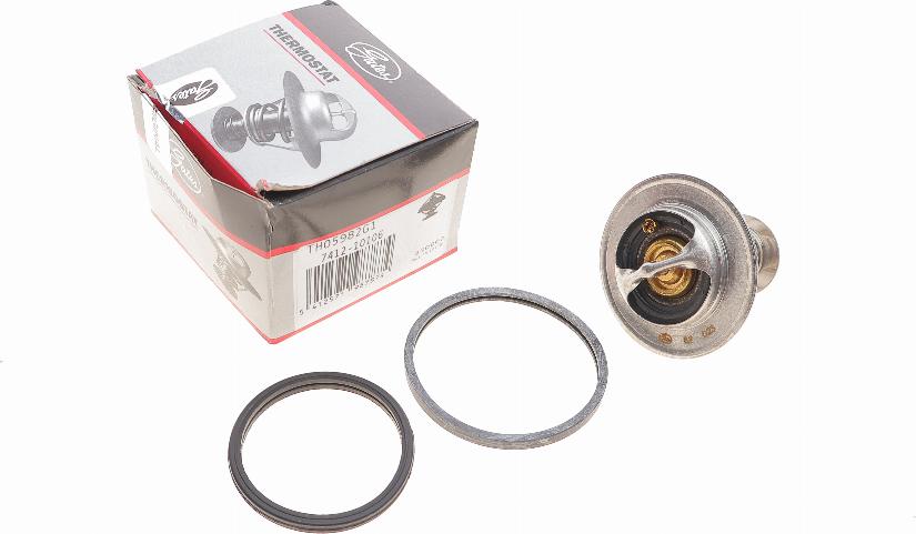 Gates TH05982G1 - Coolant thermostat / housing www.autospares.lv