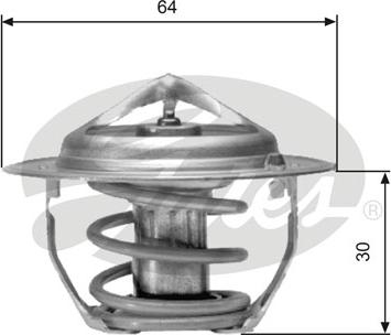 Gates TH06477G1 - Termostats, Dzesēšanas šķidrums autospares.lv