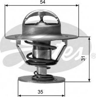 Gates TH00688G1 - Termostats, Dzesēšanas šķidrums www.autospares.lv