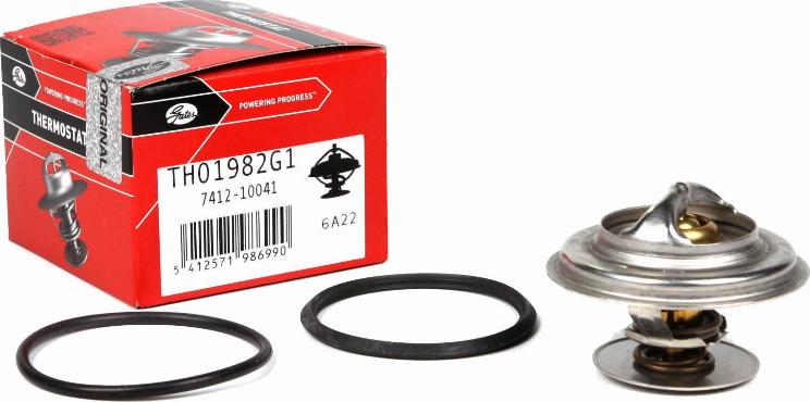 Gates TH01982G1 - Coolant thermostat / housing www.autospares.lv