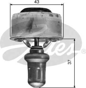 Gates TH01489 - Termostats, Dzesēšanas šķidrums www.autospares.lv