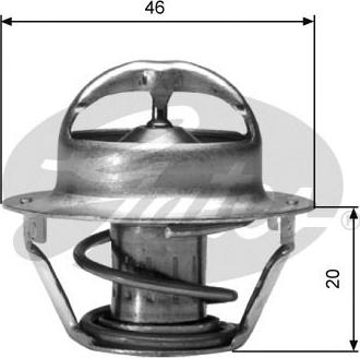 Gates TH03091G1 - Termostats, Dzesēšanas šķidrums www.autospares.lv