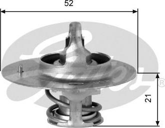 Gates TH03291G1 - Termostats, Dzesēšanas šķidrums autospares.lv