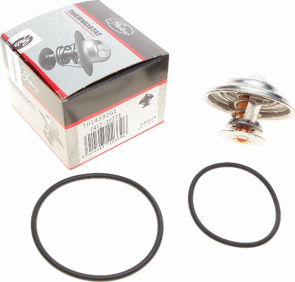 Gates TH14392G1 - Coolant thermostat / housing www.autospares.lv