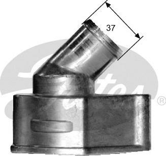 Gates TH15092G1 - Termostats, Dzesēšanas šķidrums autospares.lv