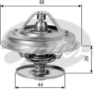 Gates TH10388G1 - Termostats, Dzesēšanas šķidrums www.autospares.lv