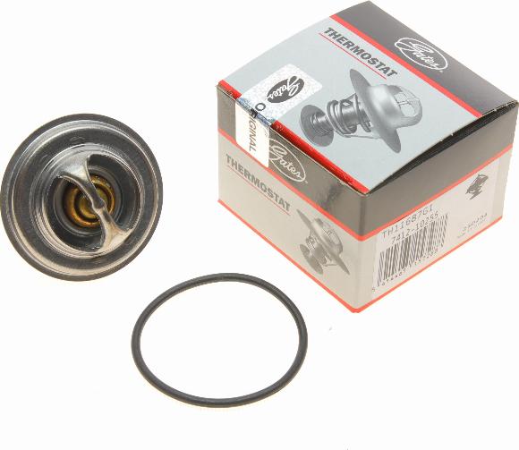 Gates TH11687G1 - Coolant thermostat / housing www.autospares.lv