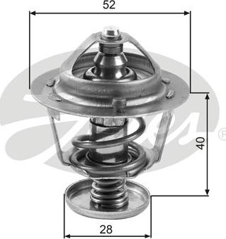 Gates TH24782G1 - Termostats, Dzesēšanas šķidrums www.autospares.lv