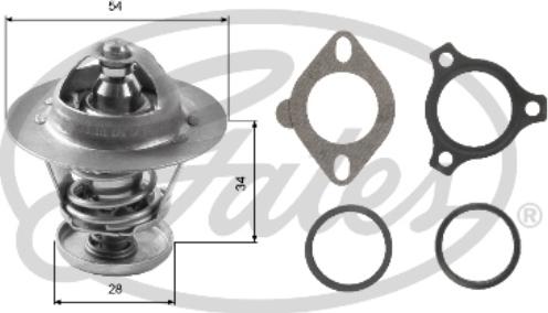 Gates TH26988G1 - Termostats, Dzesēšanas šķidrums www.autospares.lv