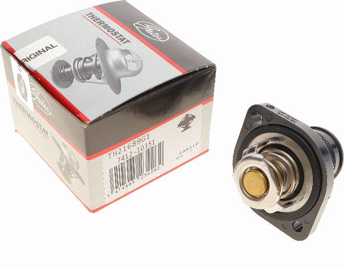 Gates TH21689G1 - Coolant thermostat / housing www.autospares.lv