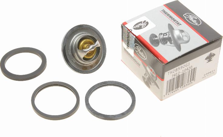 Gates TH28592G1 - Термостат охлаждающей жидкости / корпус www.autospares.lv