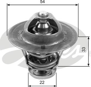 Gates TH22285G1 - Termostats, Dzesēšanas šķidrums www.autospares.lv