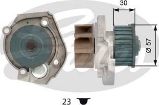 Gates WP0069 - Ūdenssūknis autospares.lv